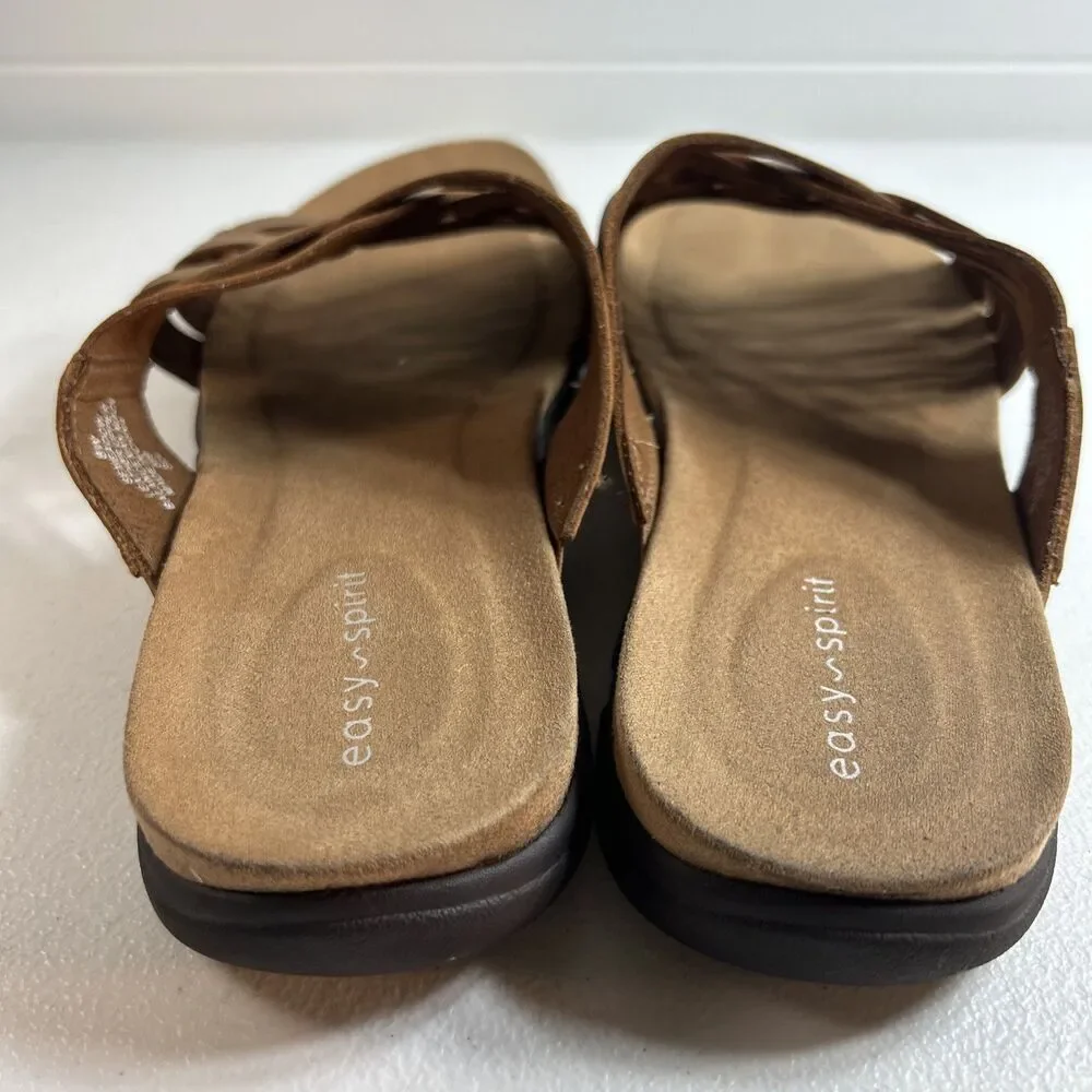 Easy Spirit Women’s Sandals Size 8W Brown Meadow Comfort Outdoor